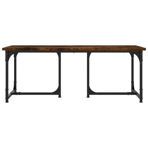 Stolić za kavu boja hrasta 90x50x35 cm konstruirano drvo - Dimljeni hrast 1 Cijena