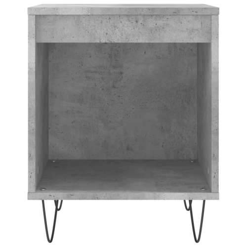 Noćni ormarić siva boja betona 40x35x50 cm konstruirano drvo - Beton siva 1 Cijena