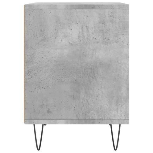 Noćni ormarić siva boja betona 40x35x50 cm konstruirano drvo - Beton siva 1 Cijena