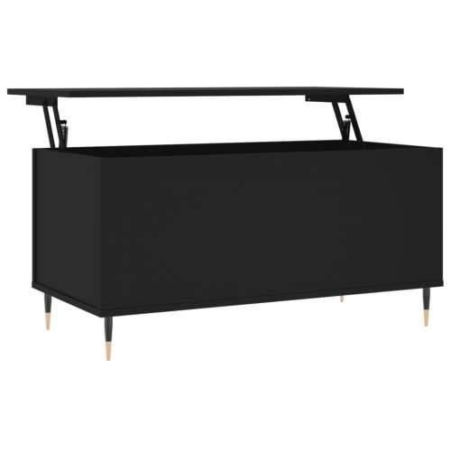 Stolić za kavu crni 90 x 44,5 x 45 cm od konstruiranog drva - Crna 1 Cijena