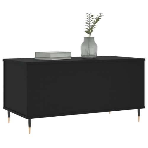 Stolić za kavu crni 90 x 44,5 x 45 cm od konstruiranog drva - Crna 1 Cijena