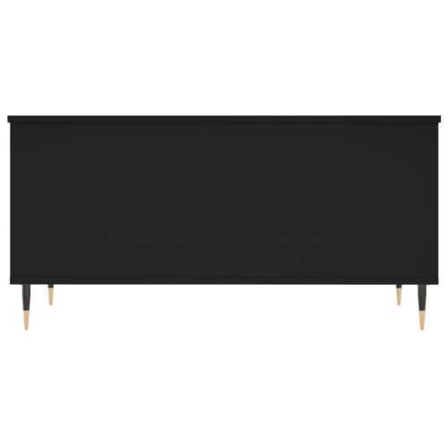 Stolić za kavu crni 90 x 44,5 x 45 cm od konstruiranog drva - Crna 1 Cijena