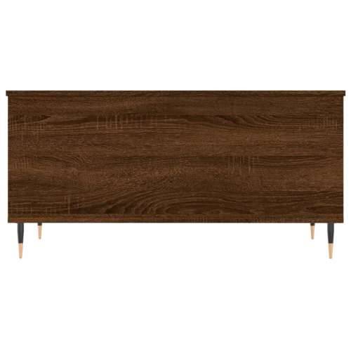 Stolić za kavu boja hrasta 90 x 44,5 x 45 cm konstruirano drvo - Smeđi hrast 1 Cijena