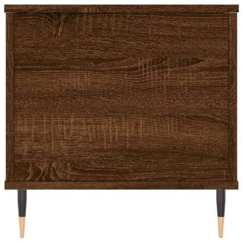 Stolić za kavu boja hrasta 90 x 44,5 x 45 cm konstruirano drvo - Smeđi hrast 1 Cijena