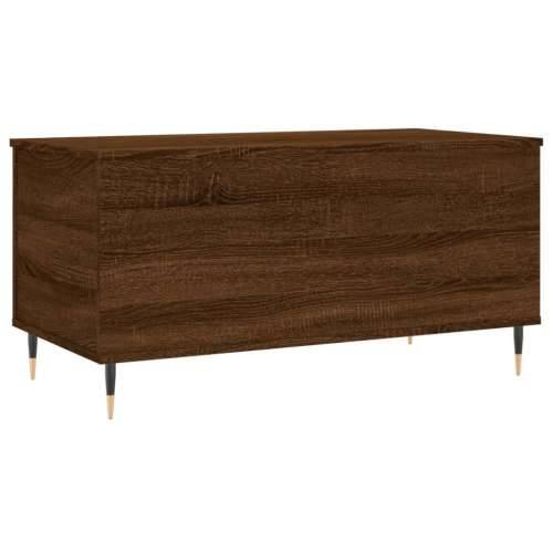 Stolić za kavu boja hrasta 90 x 44,5 x 45 cm konstruirano drvo - Smeđi hrast 1 Cijena