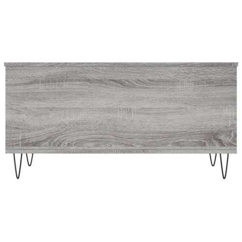 Stolić za kavu siva boja hrasta 90x44,5x45 cm konstruirano drvo - Sivi hrast sonoma 1 Cijena