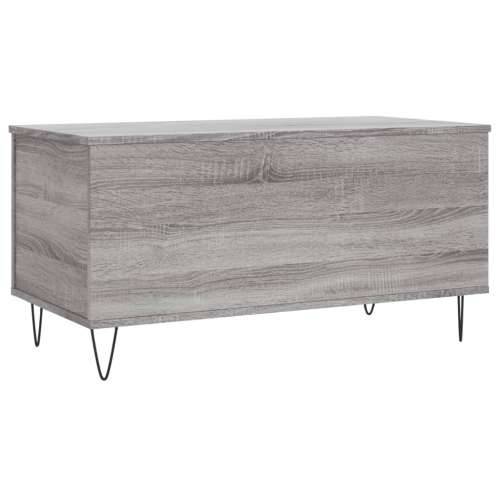 Stolić za kavu siva boja hrasta 90x44,5x45 cm konstruirano drvo - Sivi hrast sonoma 1 Cijena