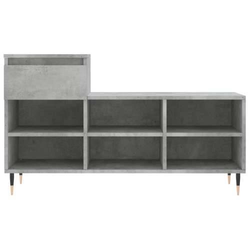 Ormarić za cipele boja betona 102x36x60 cm konstruirano drvo - Beton siva 1 Cijena