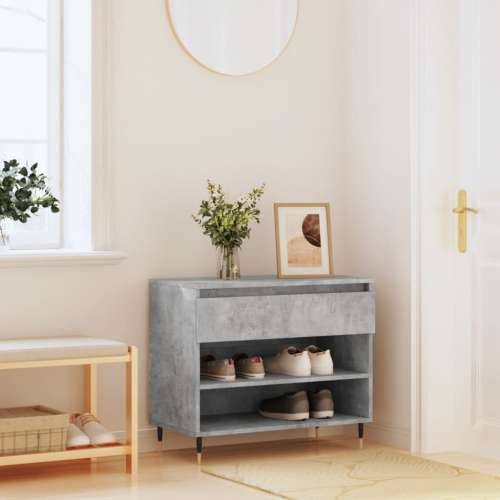 Ormarić za cipele boja betona 70 x 36 x 60 cm konstruirano drvo - Beton siva 1 Cijena