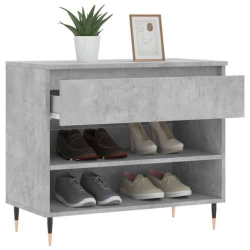 Ormarić za cipele boja betona 70 x 36 x 60 cm konstruirano drvo - Beton siva 1 Cijena