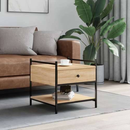 Stolić za kavu boja hrasta 50 x 50 x 50 cm konstruirano drvo - sonoma hrast 1 50 cm Cijena
