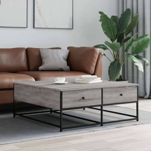 Stolić za kavu boja sivog hrasta 100x99x40 cm konstruirano drvo - Sivi hrast sonoma 100 x 99 x 40 cm 1 Cijena