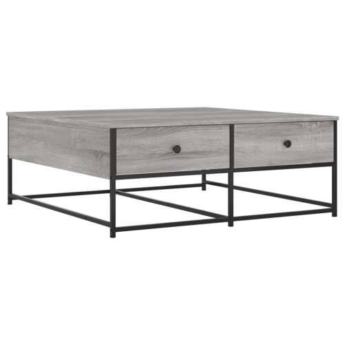 Stolić za kavu boja sivog hrasta 100x99x40 cm konstruirano drvo - Sivi hrast sonoma 100 x 99 x 40 cm 1 Cijena