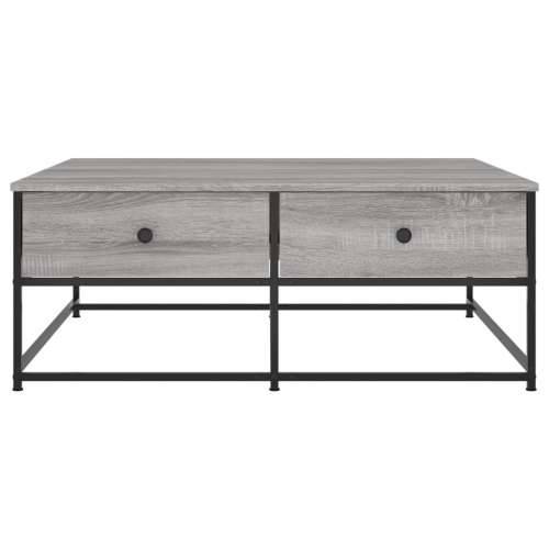 Stolić za kavu boja sivog hrasta 100x99x40 cm konstruirano drvo - Sivi hrast sonoma 100 x 99 x 40 cm 1 Cijena