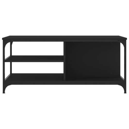 Stolić za kavu crni 100 x 50 x 45 cm od konstruiranog drva - Crna 1 Cijena