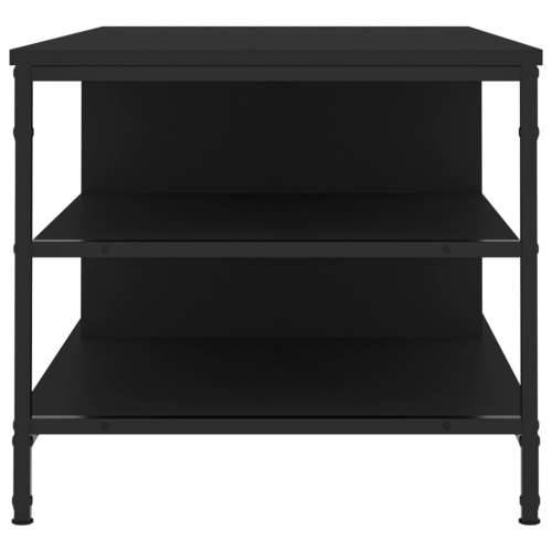 Stolić za kavu crni 100 x 50 x 45 cm od konstruiranog drva - Crna 1 Cijena