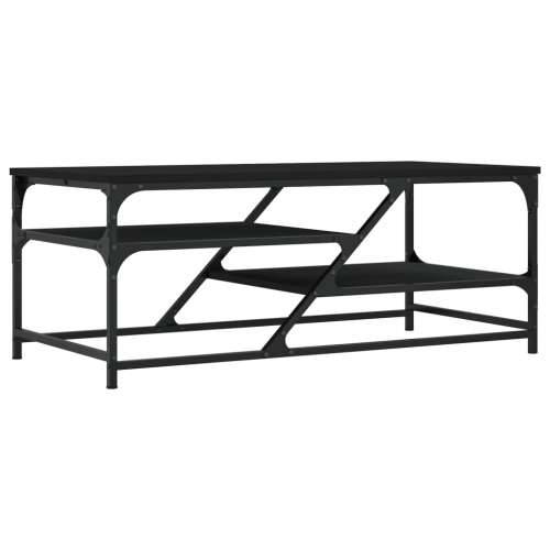 Stolić za kavu crni 100 x 49 x 40 cm od konstruiranog drva - Crna 1 Cijena