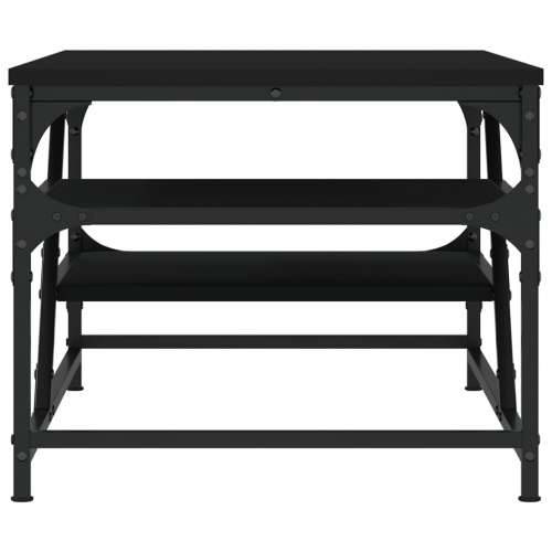 Stolić za kavu crni 100 x 49 x 40 cm od konstruiranog drva - Crna 1 Cijena