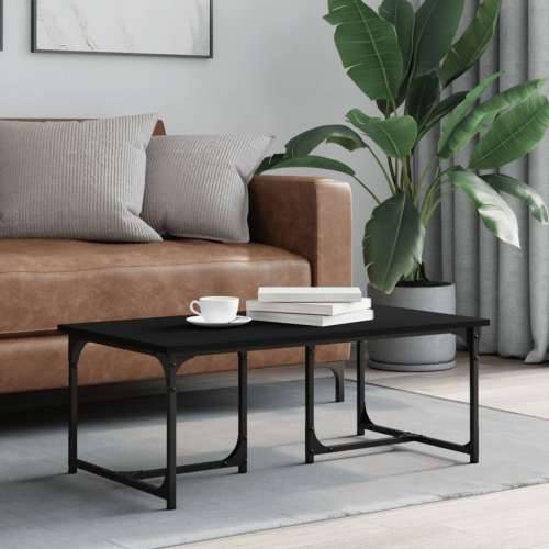 Stolić za kavu crni 90x50x35 cm od konstruiranog drva - Crna 1 Cijena