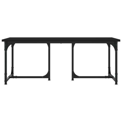 Stolić za kavu crni 90x50x35 cm od konstruiranog drva - Crna 1 Cijena