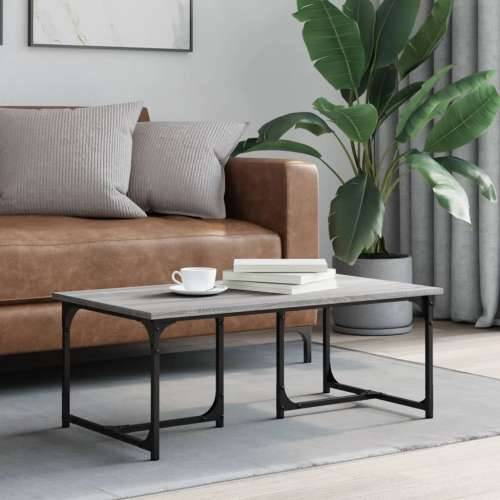Stolić za kavu boja sivog hrasta 90x50x35 cm konstruirano drvo - Sivi hrast sonoma 1 Cijena