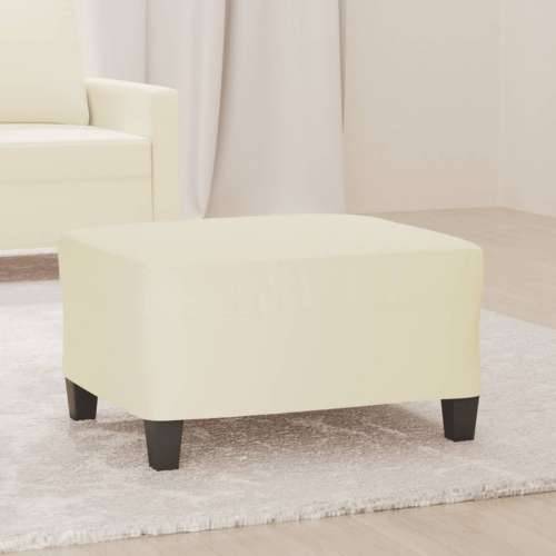 Tabure krem 70 x 55 x 41 cm od umjetne kože - Krema 70 x 55 x 41 cm 1 Cijena