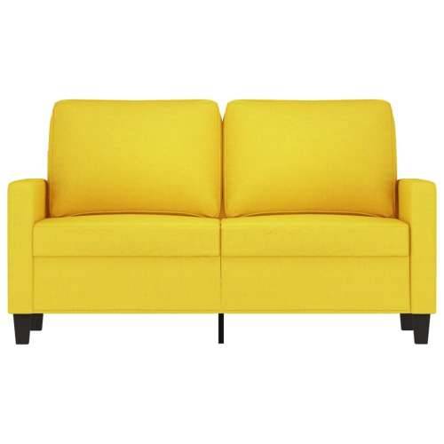 Dvosjed od tkanine svjetložuti 120 cm - Svjetložuta 120 cm Cijena