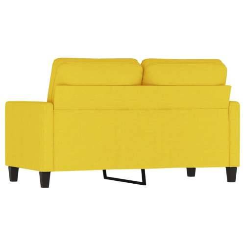 Dvosjed od tkanine svjetložuti 120 cm - Svjetložuta 120 cm Cijena