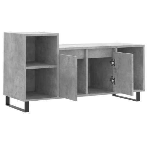 TV ormarić boja betona 100x35x55 cm od konstruiranog drva - Beton siva 1 Cijena