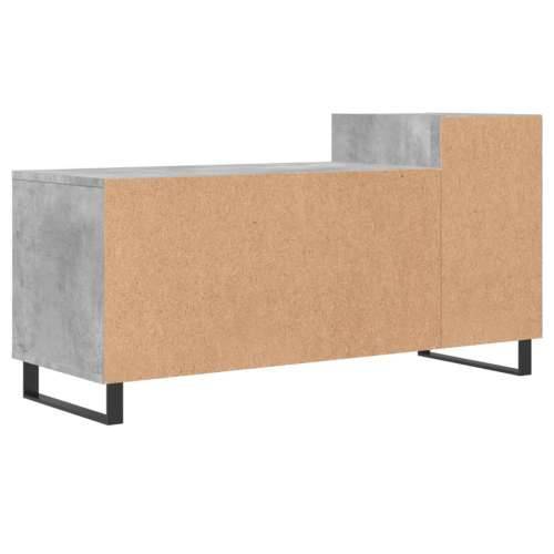 TV ormarić boja betona 100x35x55 cm od konstruiranog drva - Beton siva 1 Cijena