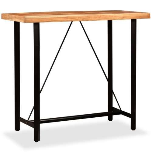 Barski stol od masivnog bagremovog drva 120 x 60 x 107 cm Cijena