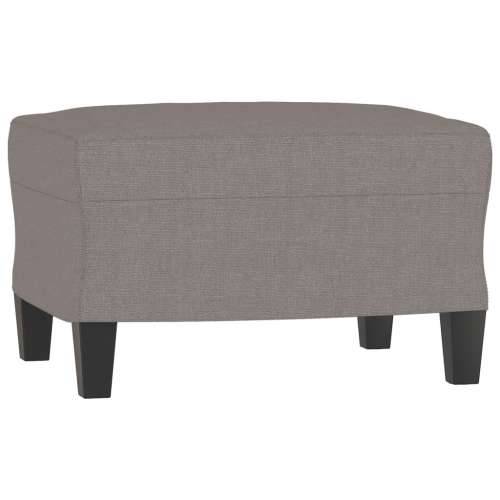3-dijelni set sofa s jastucima smeđesivi od tkanine - Sivo-smeđa s jastučićima i tabureom Cijena