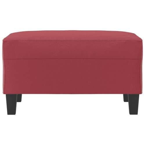 Tabure crvena boja vina 70 x 55 x 41 cm od umjetne kože - boja crnog vina 70 x 55 x 41 cm 1 Cijena