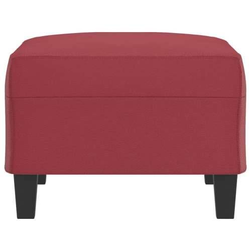 Tabure crvena boja vina 70 x 55 x 41 cm od umjetne kože - boja crnog vina 70 x 55 x 41 cm 1 Cijena