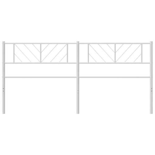 Metalno uzglavlje bijelo 180 cm - Bijela 180 cm 1 Cijena