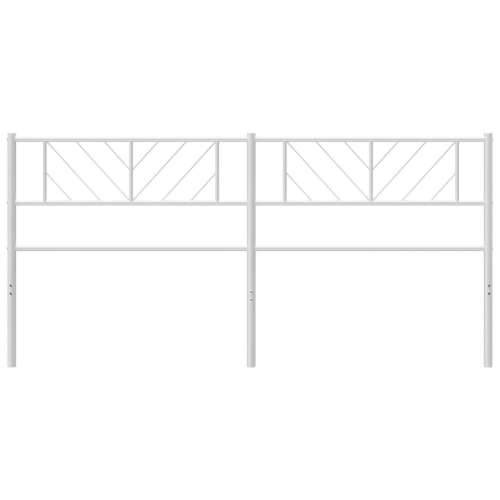 Metalno uzglavlje bijelo 200 cm - Bijela 200 cm 1 Cijena