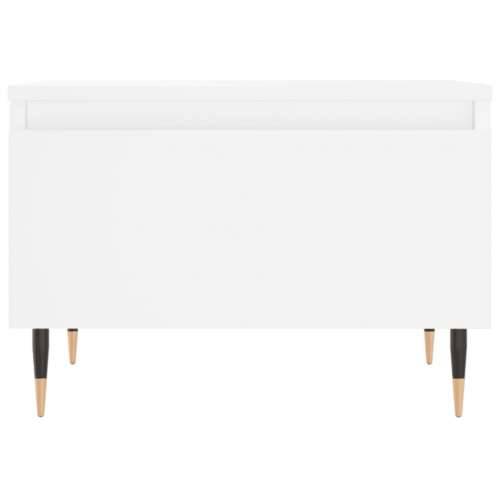 Stolić za kavu bijeli 50 x 46 x 35 cm od konstruiranog drva - Bijela 1 Cijena