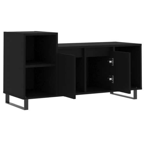 TV ormarić crni 100 x 35 x 55 cm od konstruiranog drva - Crna 1 Cijena
