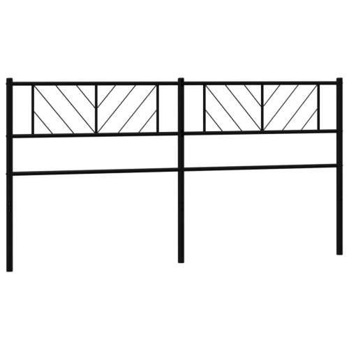 Metalno uzglavlje crno 193 cm - Crna 193 cm 1 Cijena