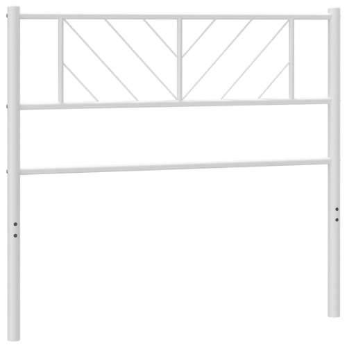 Metalno uzglavlje bijelo 75 cm - Bijela 75 cm 1 Cijena