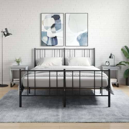 Noćni ormarići 2 kom boja hrasta 40x35x50 cm konstruirano drvo - Sivi hrast sonoma 2 Cijena