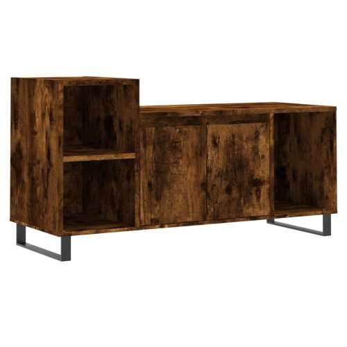 TV ormarić boja dimljenog hrasta 100x35x55 cm konstruirano drvo - Dimljeni hrast 1 Cijena
