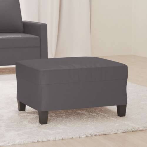 Tabure sivi 70 x 55 x 41 cm od umjetne kože - Siva 70 x 55 x 41 cm 1 Cijena