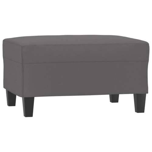 Tabure sivi 70 x 55 x 41 cm od umjetne kože - Siva 70 x 55 x 41 cm 1 Cijena