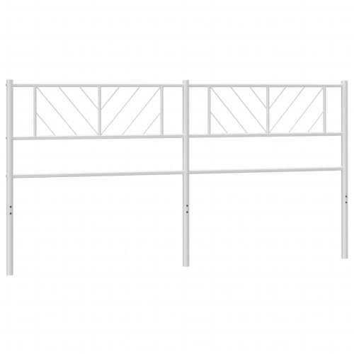 Metalno uzglavlje bijelo 193 cm - Bijela 193 cm 1 Cijena