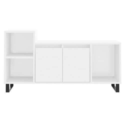 TV ormarić bijeli 100 x 35 x 55 cm od konstruiranog drva - Bijela 1 Cijena