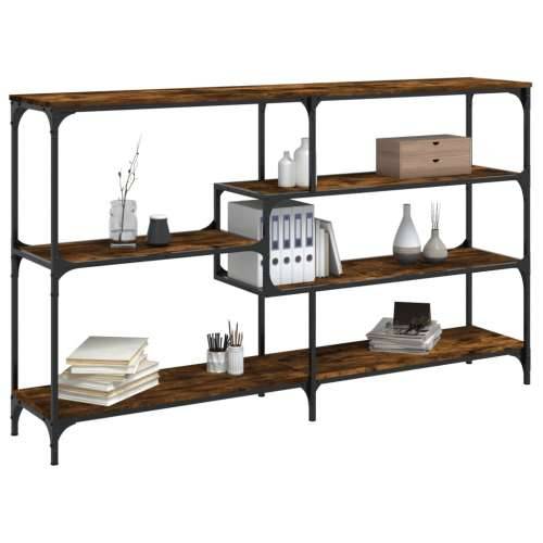 Konzolni stol boja hrasta 160x32x95 cm od konstruiranog drva - Dimljeni hrast 1 160 cm Cijena