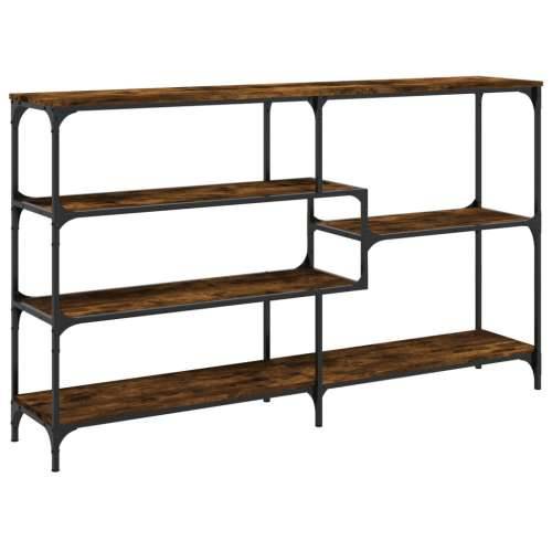 Konzolni stol boja hrasta 160x32x95 cm od konstruiranog drva - Dimljeni hrast 1 160 cm Cijena