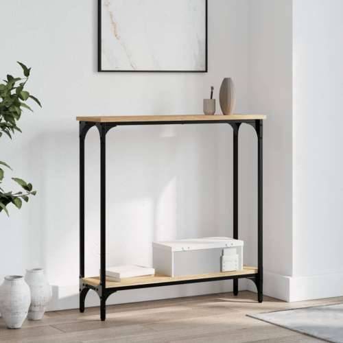 Konzolni stol boja hrasta 75 x 22,5 x 75 cm konstruirano drvo - sonoma hrast 1 75 cm Cijena