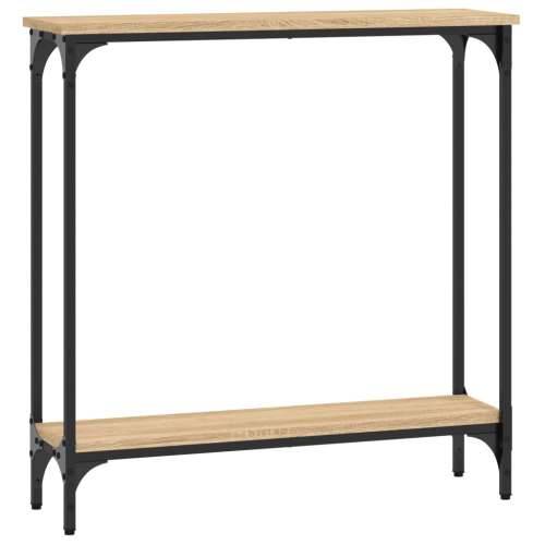 Konzolni stol boja hrasta 75 x 22,5 x 75 cm konstruirano drvo - sonoma hrast 1 75 cm Cijena